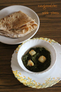 palak paneer