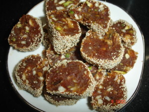 Dates Burfi