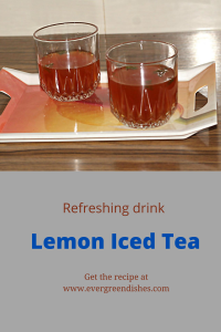 Lemon Iced Tea
