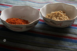 both powdered seperately