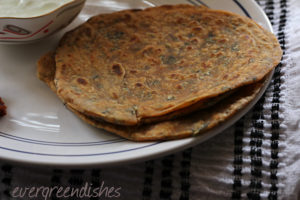 mint paratha
