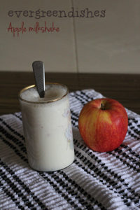 apple milkshake