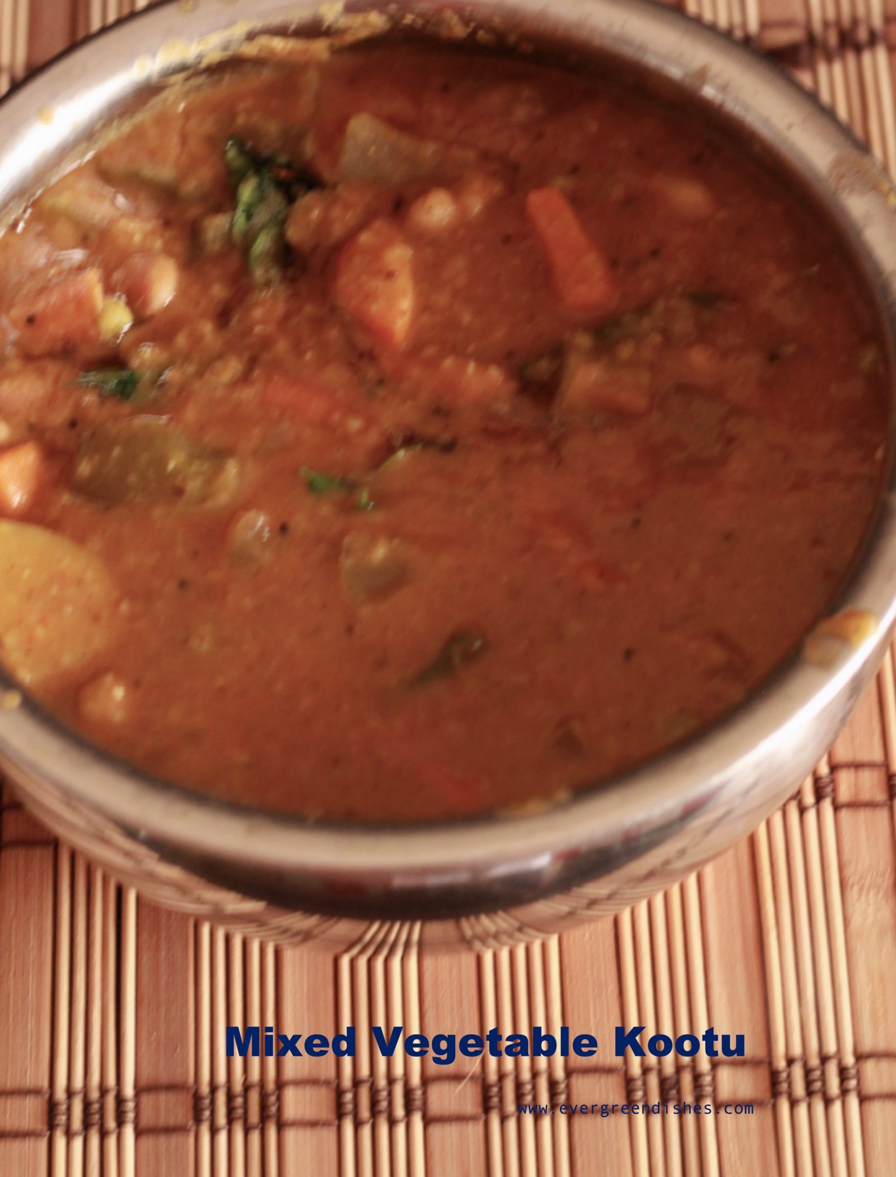 mixed vegetable kootu