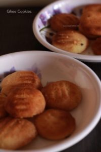Ghee cookies