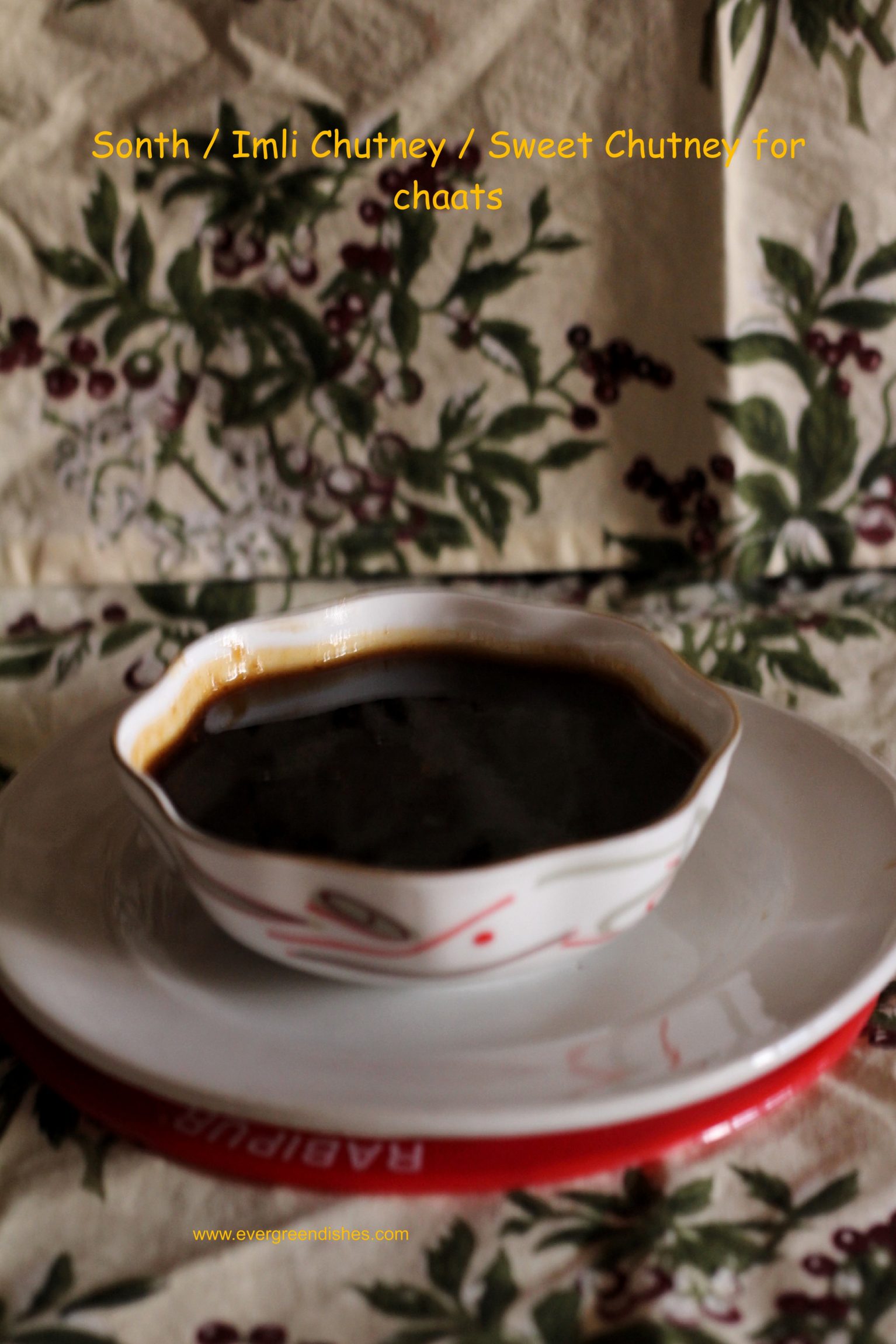 sonth / imli chutney / sweet chutney