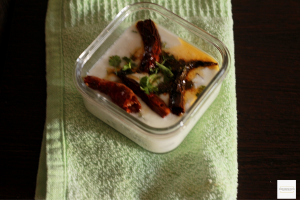 Spiced Yoghurt / Simple Raita for Pulao