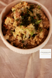 millet pulao / foxtail millet pulao