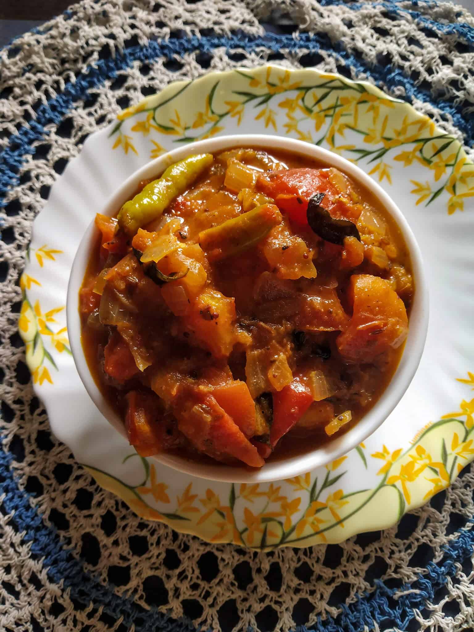 kashmiri tomato chutney