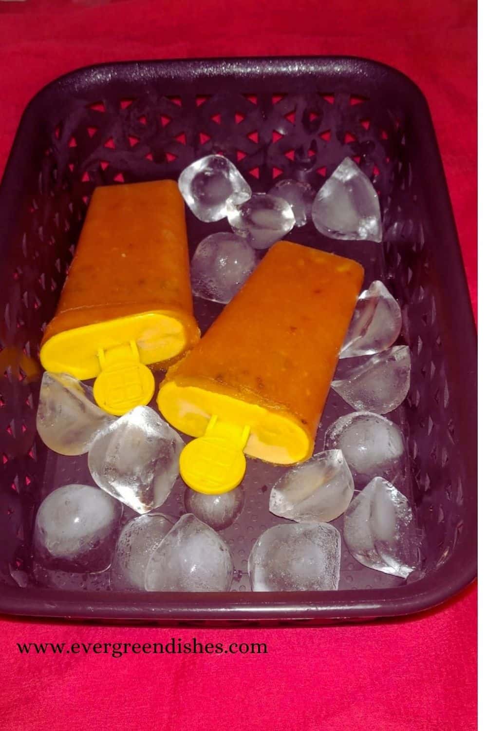 mixed fruit popsicle