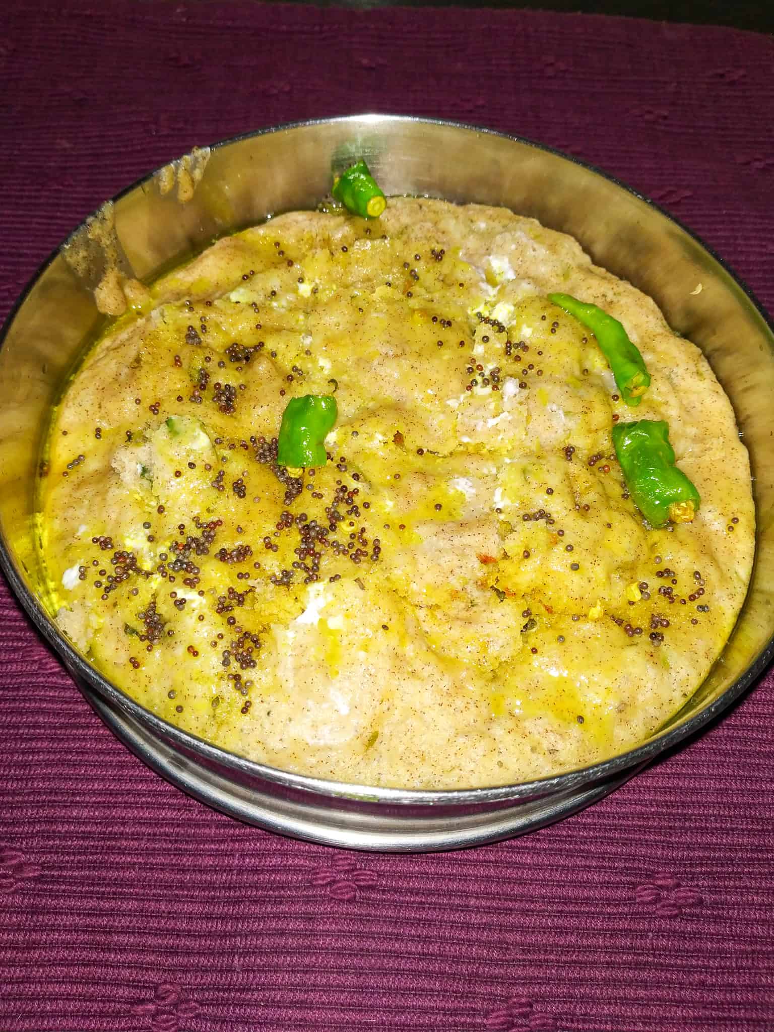 multi millet dhokla