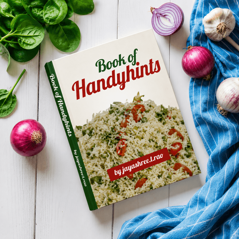 Book of Handy Hints \u2014 Free Recipe Ebook
