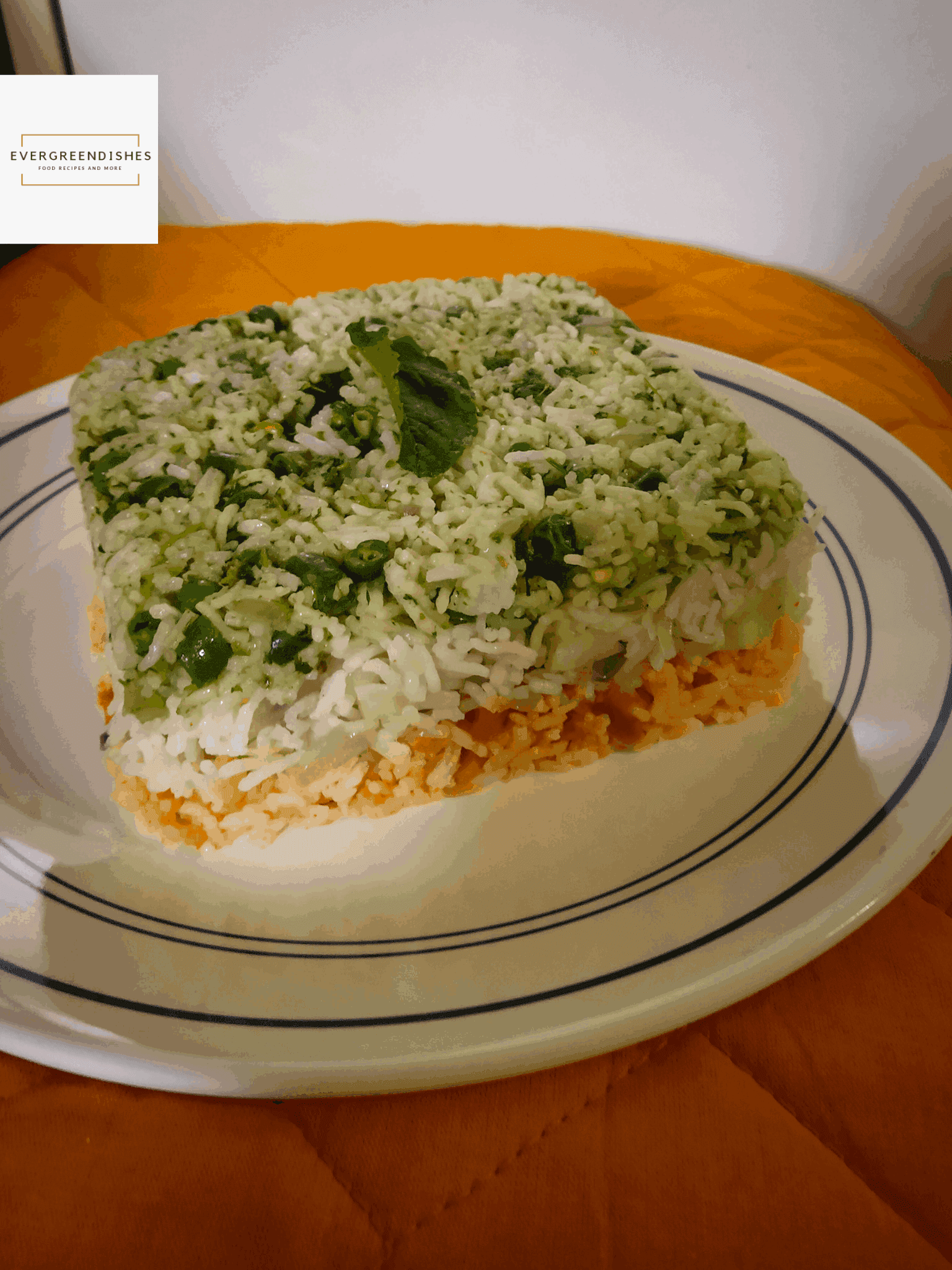 Tri-colour pulav