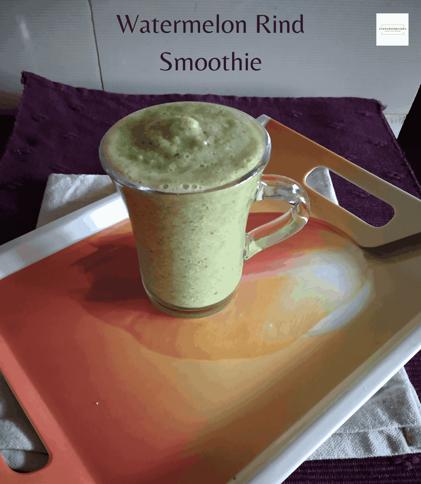 Watermelon Rind Smoothie