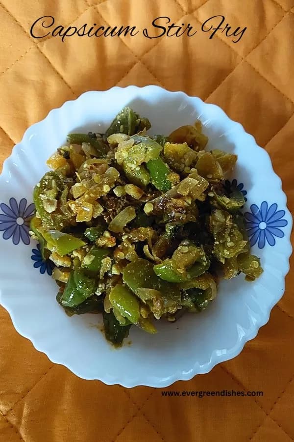 Capsicum Stri Fry