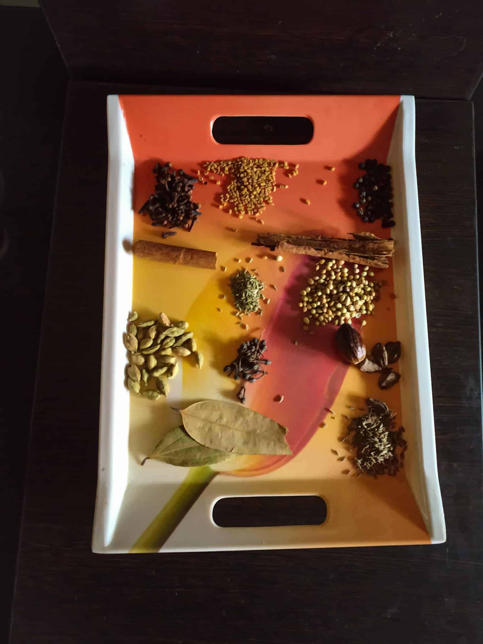 Spices used in cooking