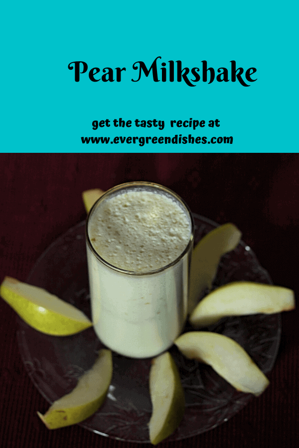 pear milkshake