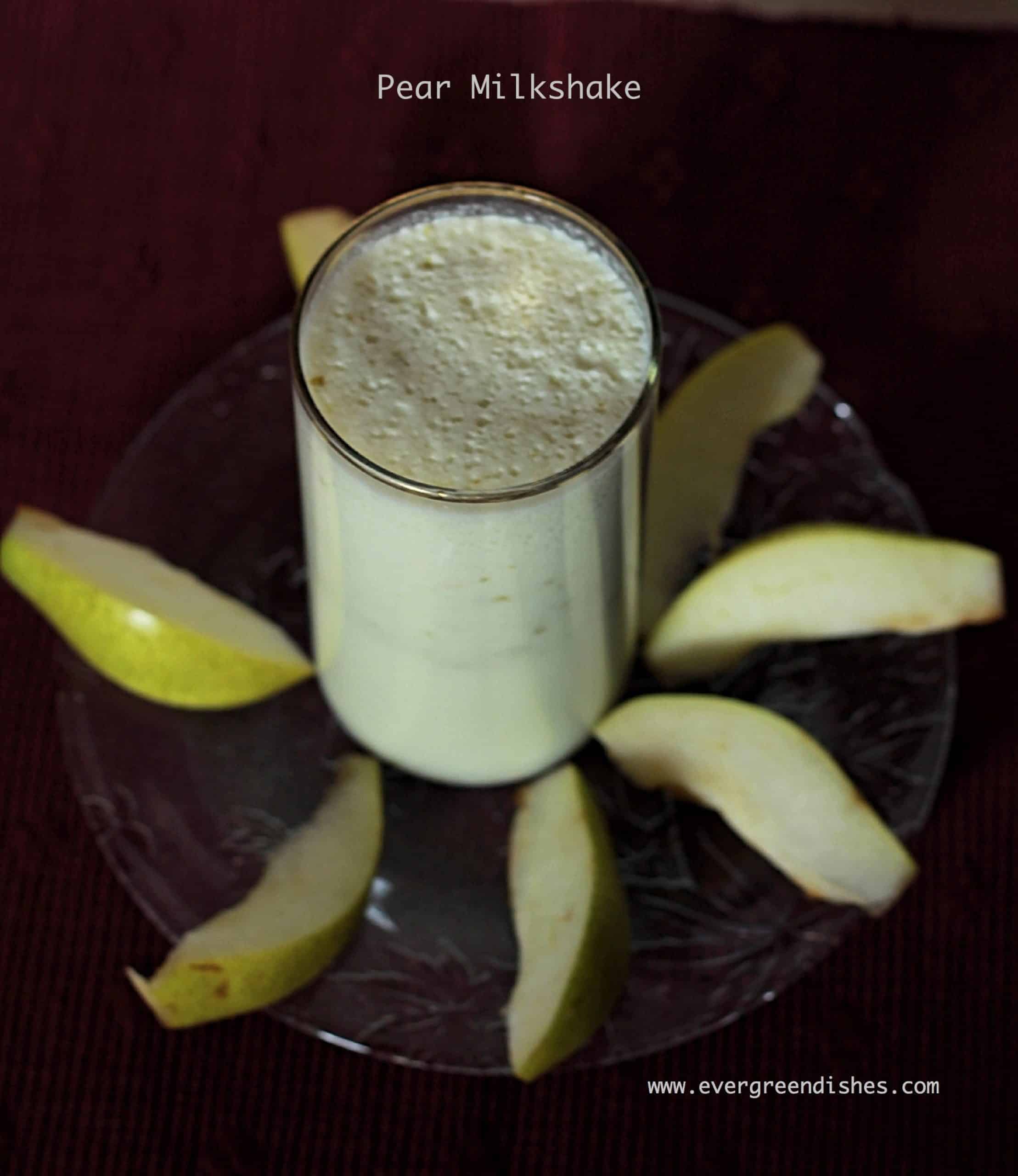 pear milkshake