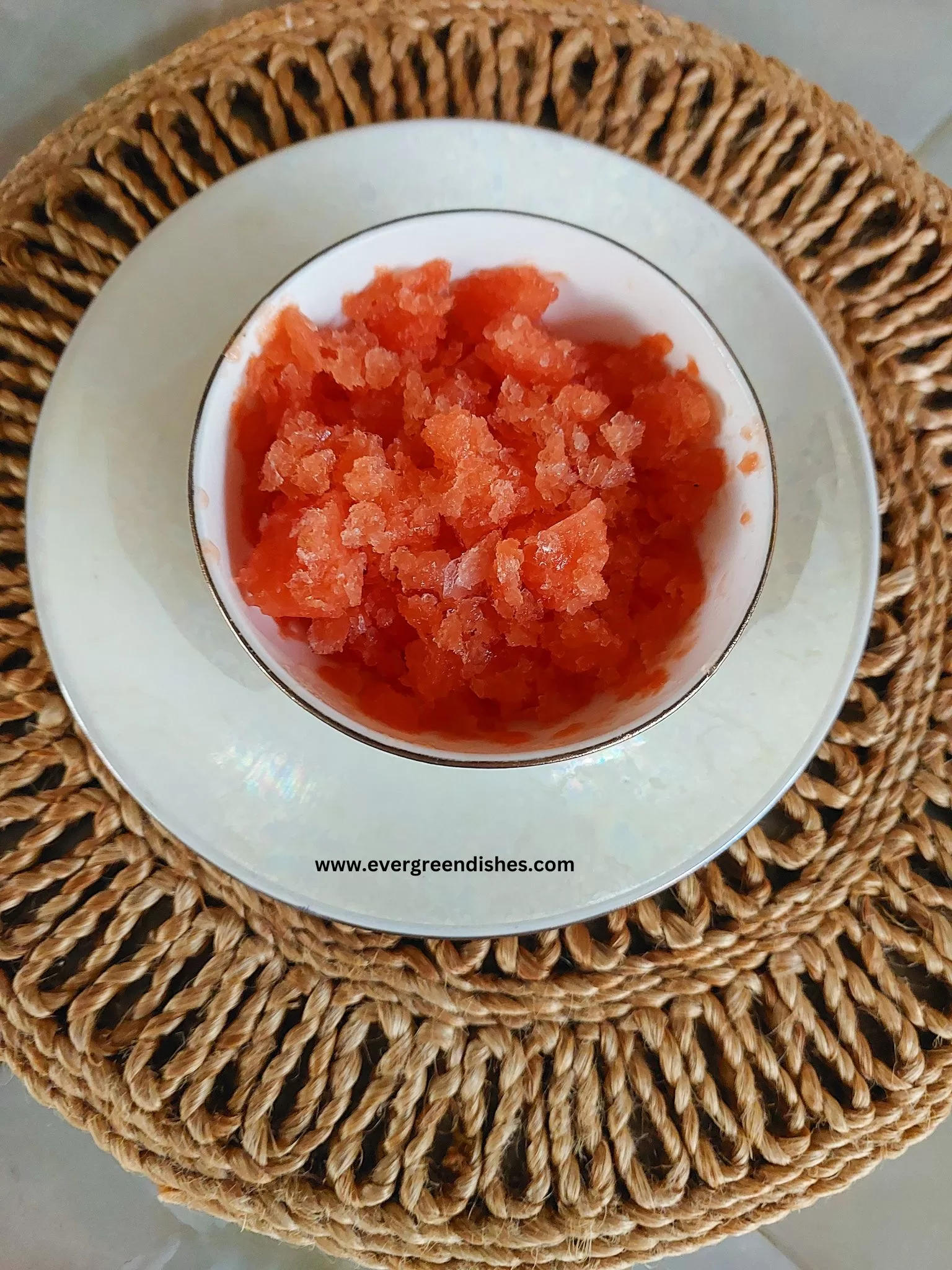 watermelon granita