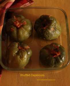 stuffed capsicum