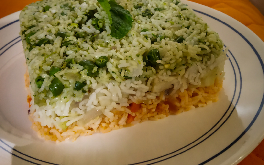 Tri colour pulav | Tiranga Pulao | How to make tri colour pulav