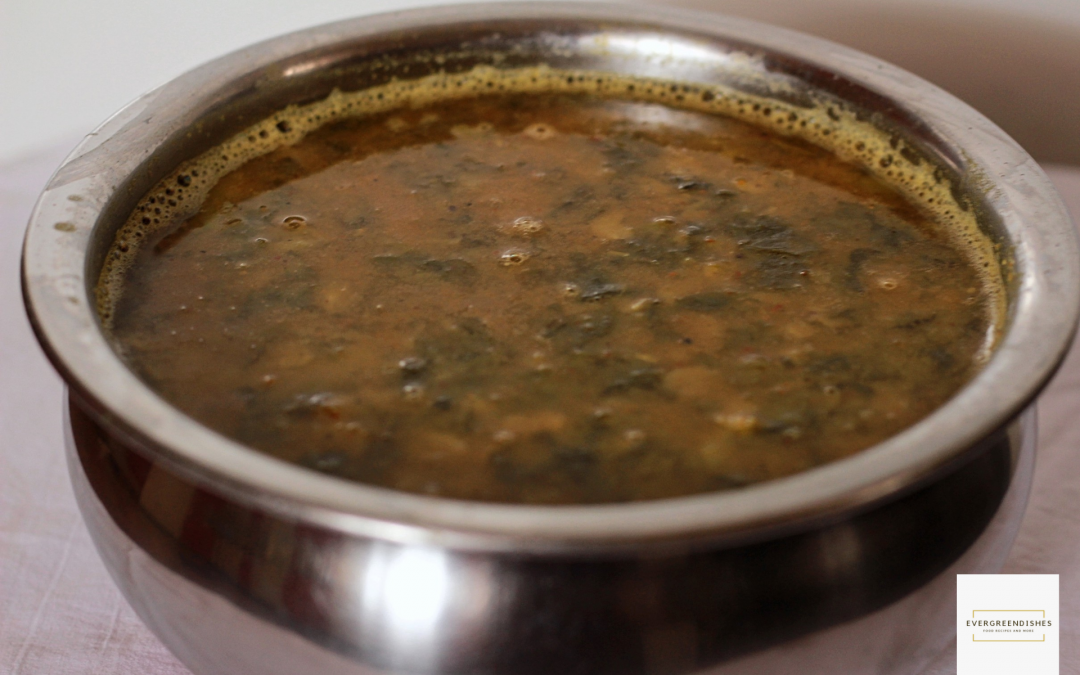 Dal with green leaf / Muddipalya
