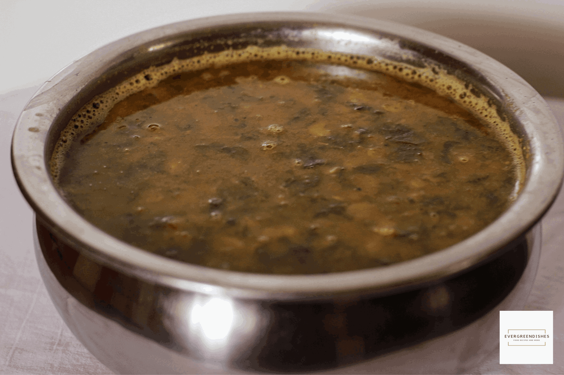 dal with green leaf/ muddipalya