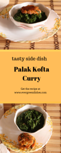 Palak Kofta Curry