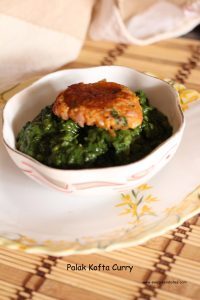 palak kofta curry