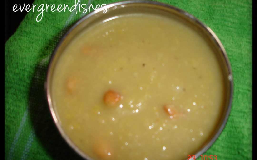 Moongdal Payasa or Kheer