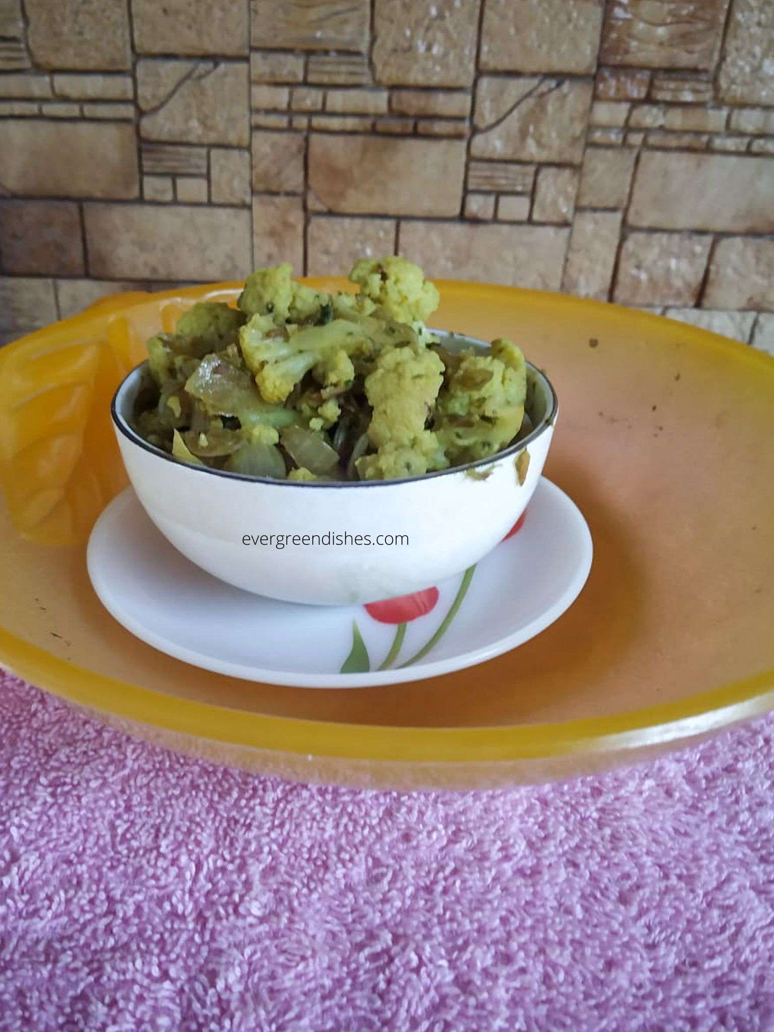 cauliflower stir fry