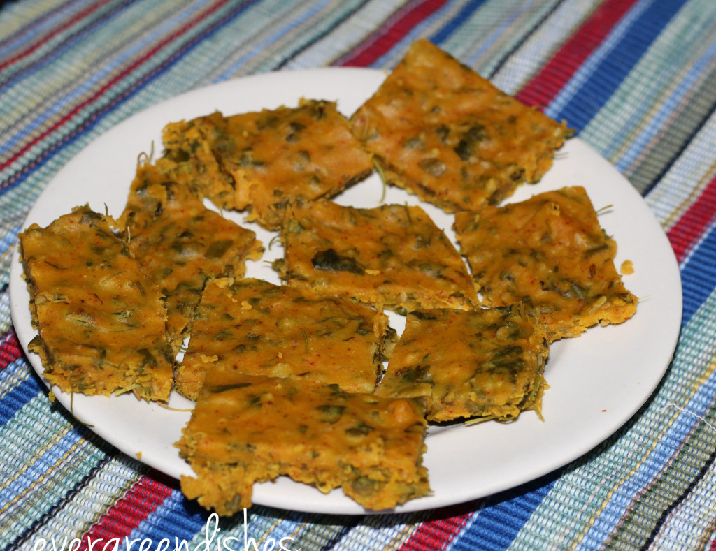 steamed kothimbir vadi