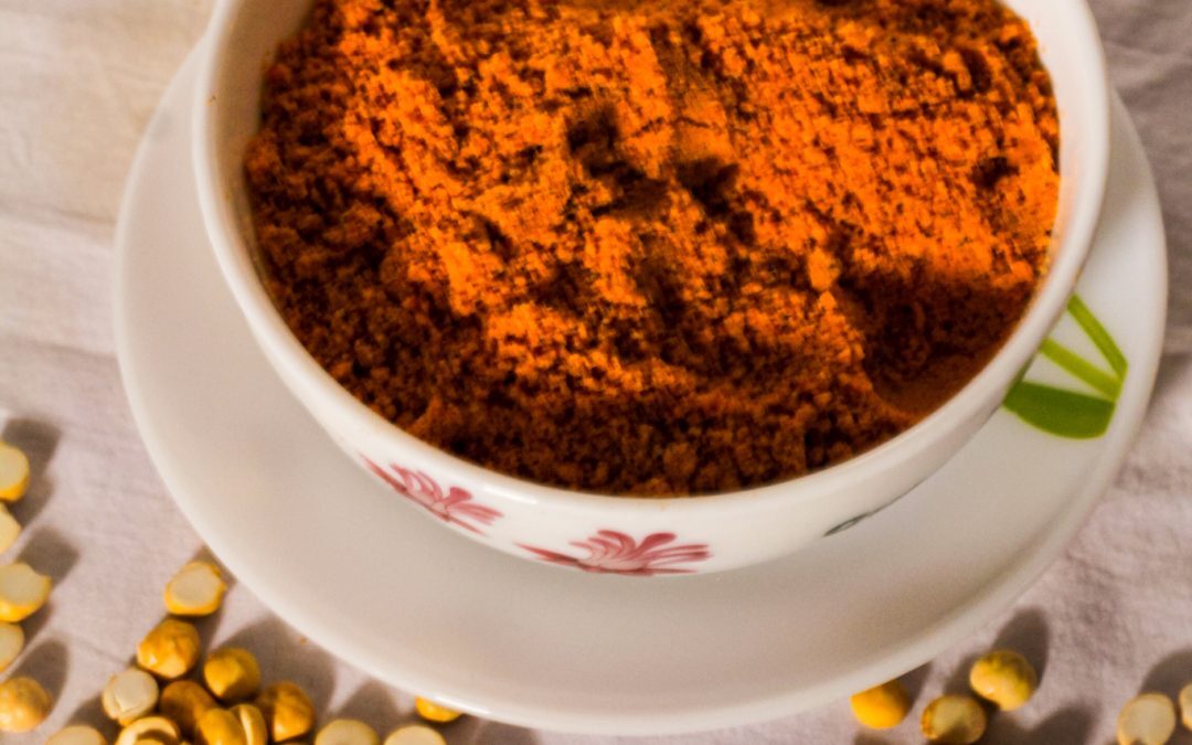 Roasted gram dry chutney