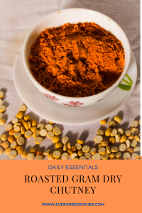 roasted gram dry chutney