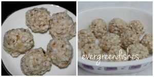 a few balls are ready