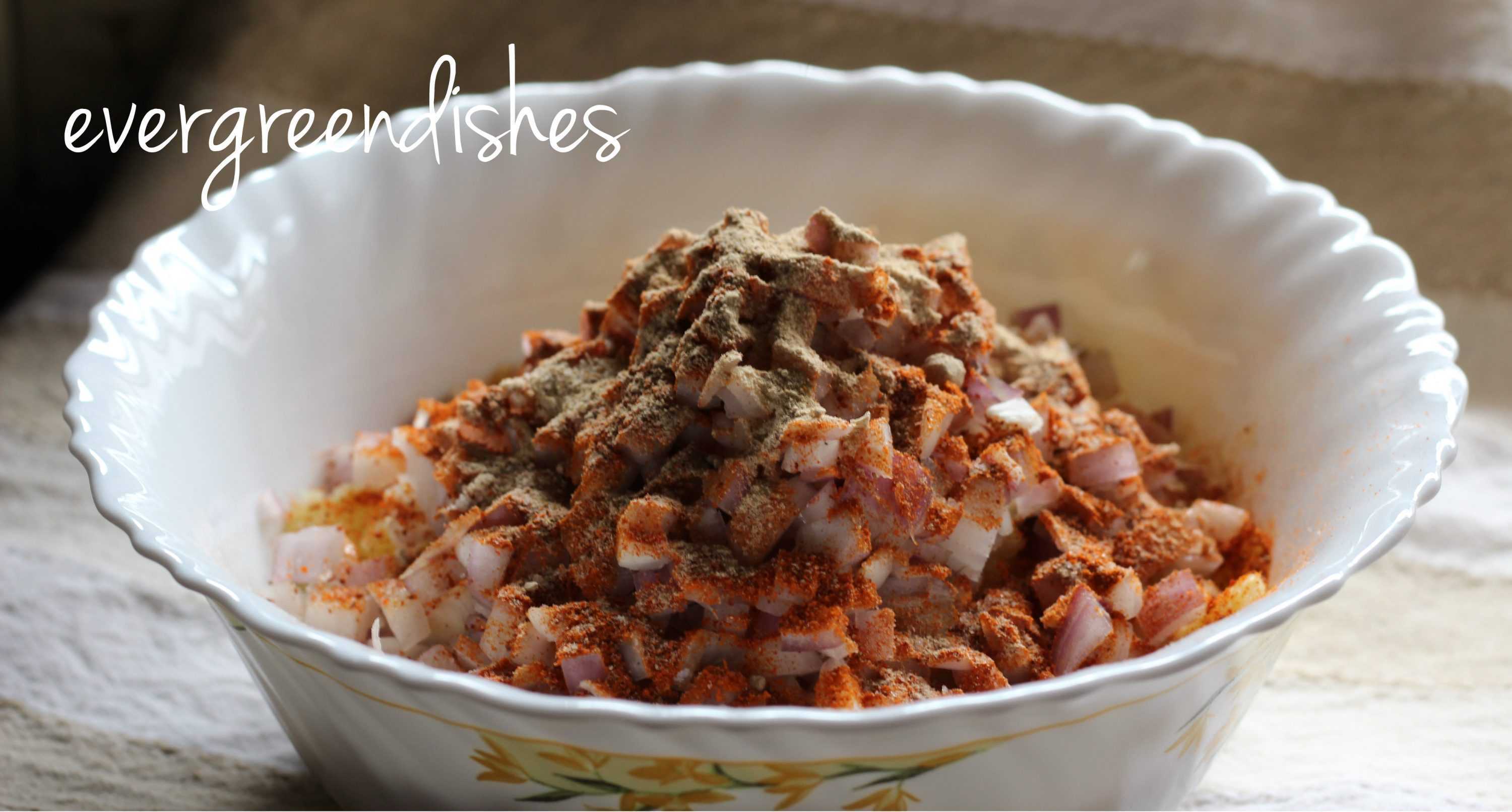 filling being prepared