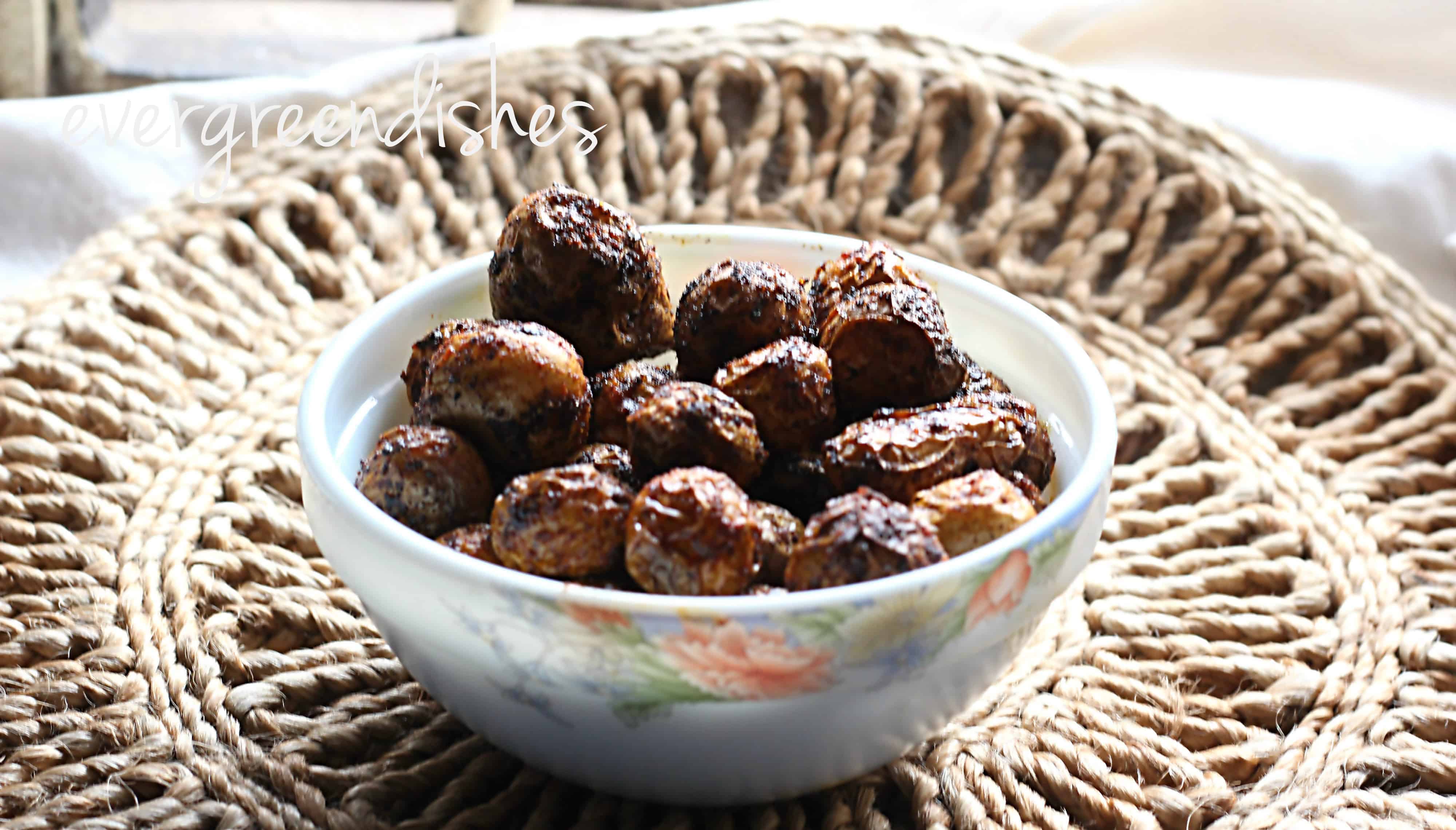 Grilled baby potatoes/ how to grill baby potatoes