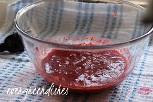 strawberry puree