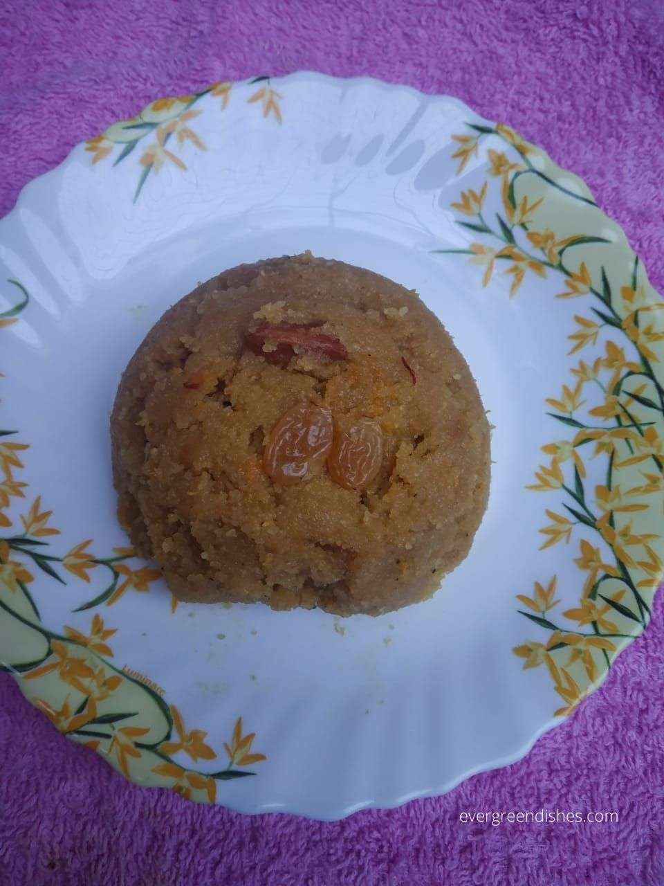 mango kesari with jaggery