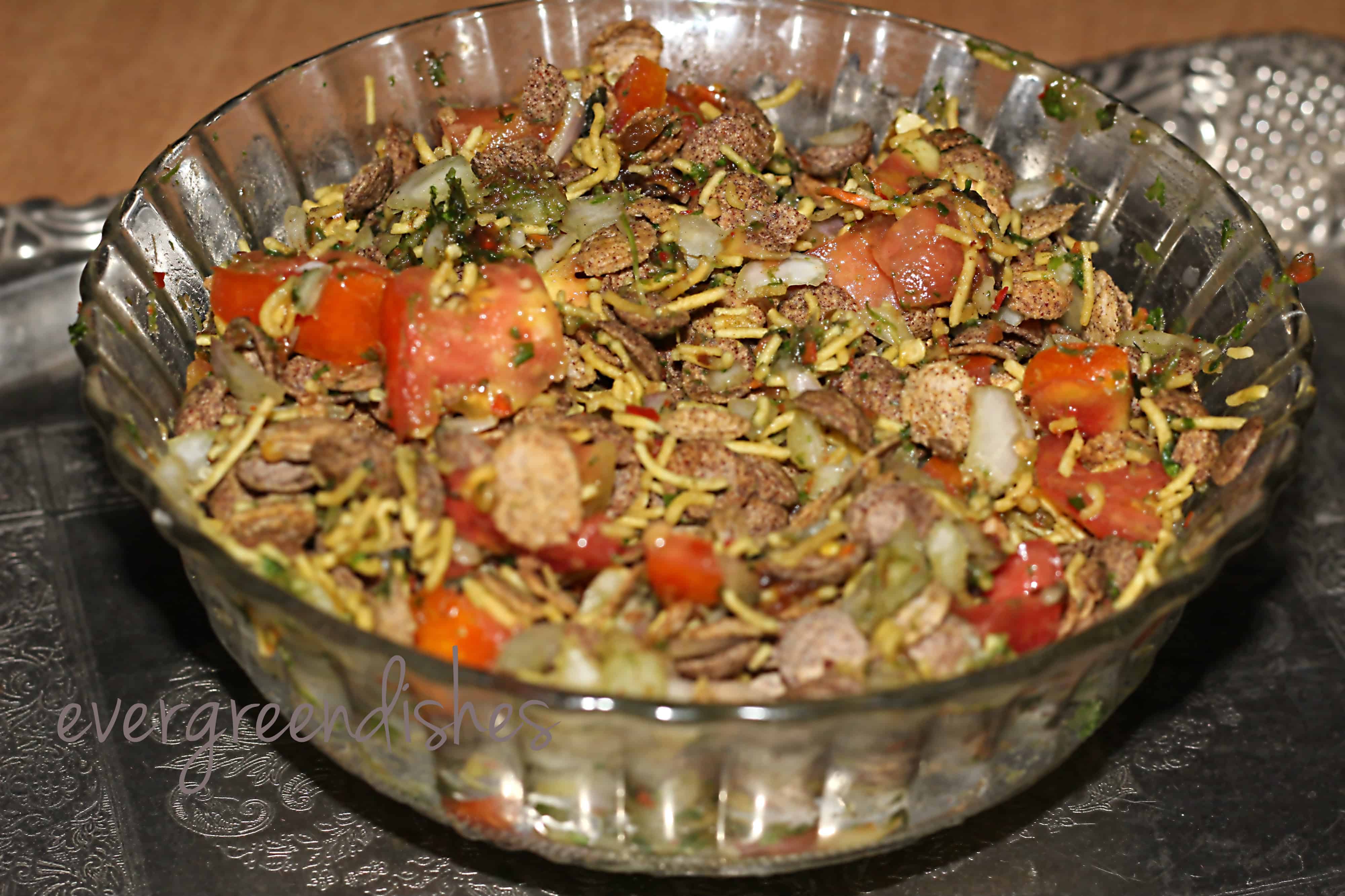 cornflakes bhel