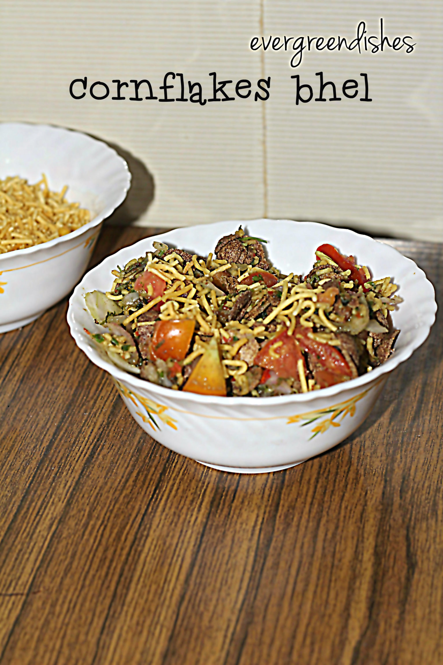 cornflakes bhel