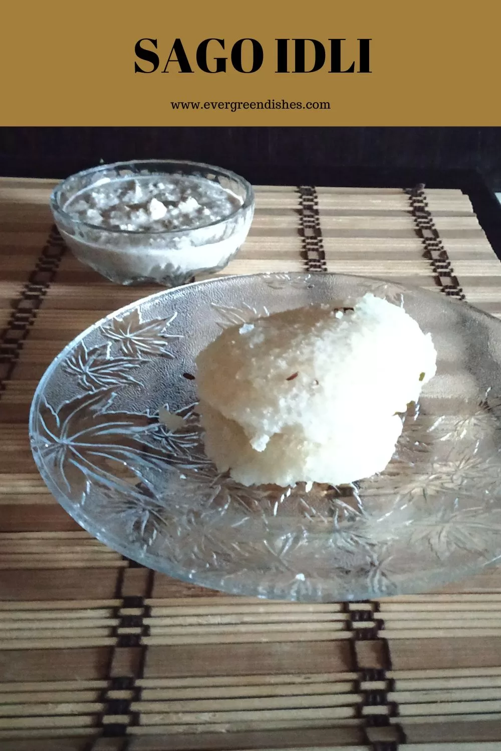 sago idli