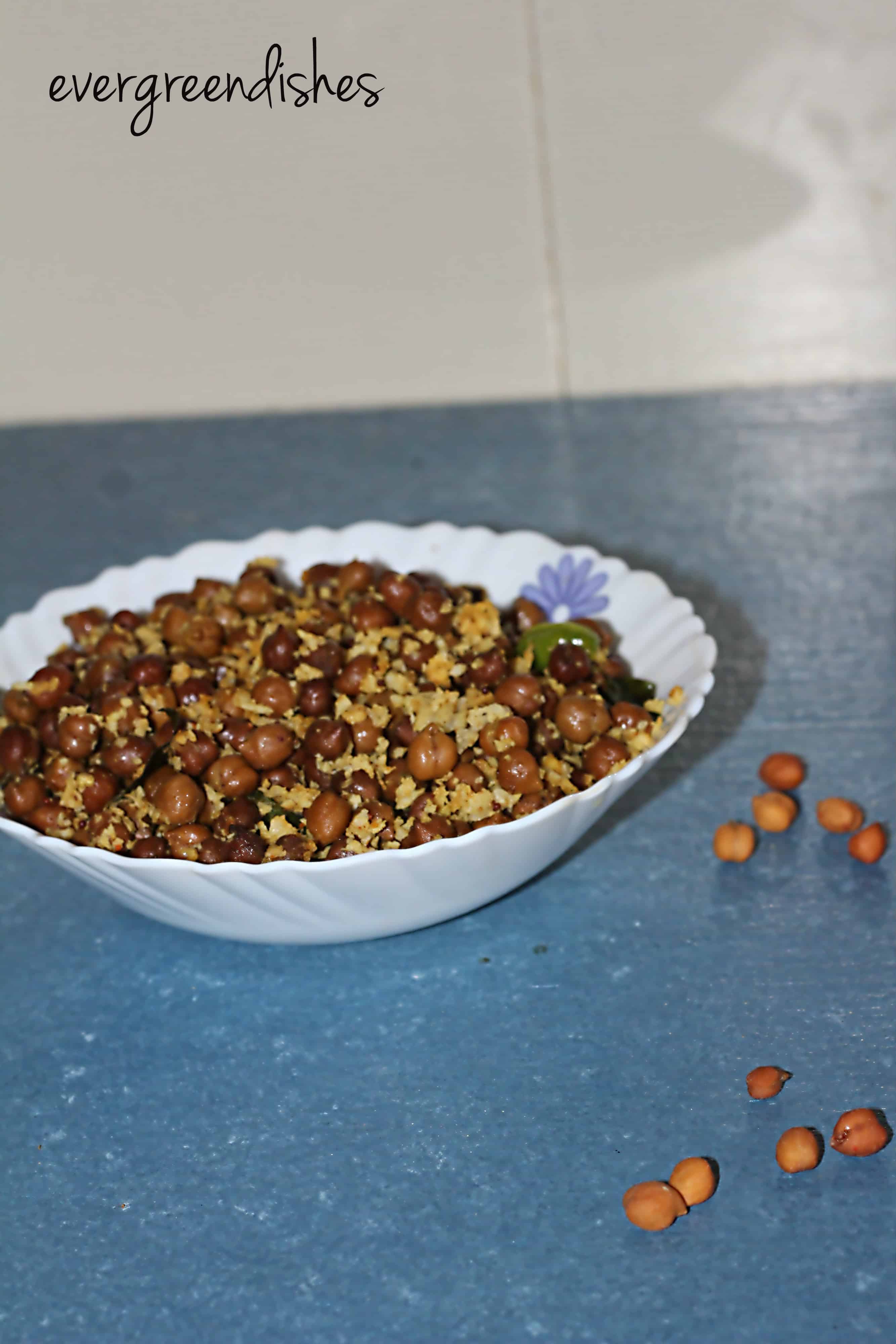 Kadale kalu usli/ black chana sundal