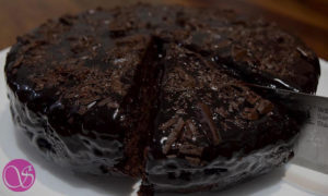 triple chocolate cake