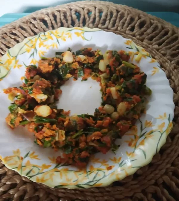 Spring onion stir fry | tasty accompaniment