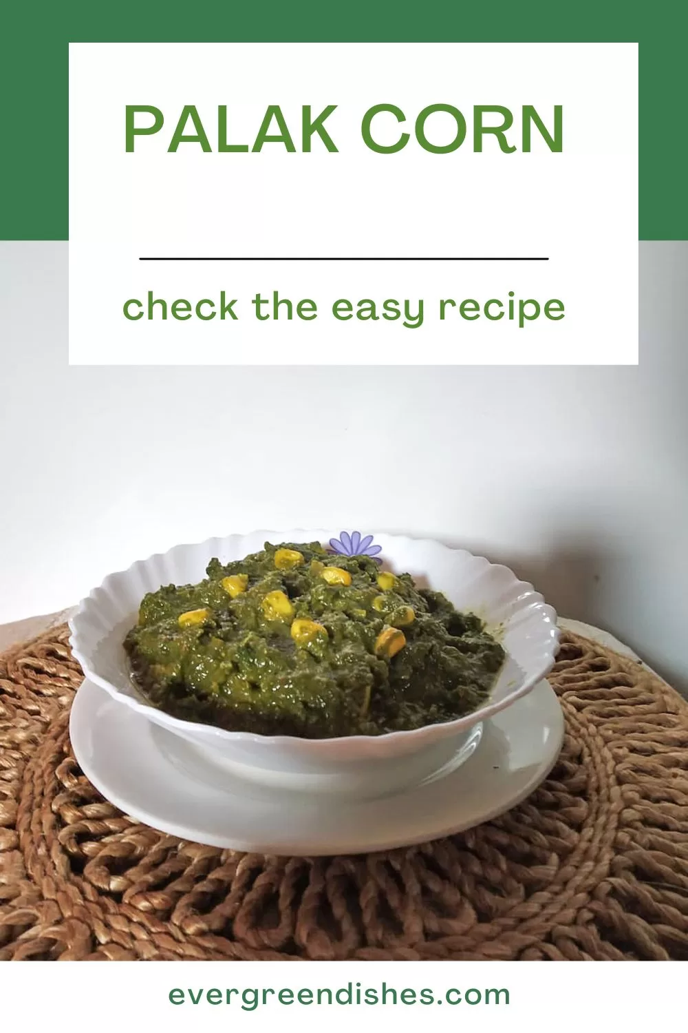 palak corn
