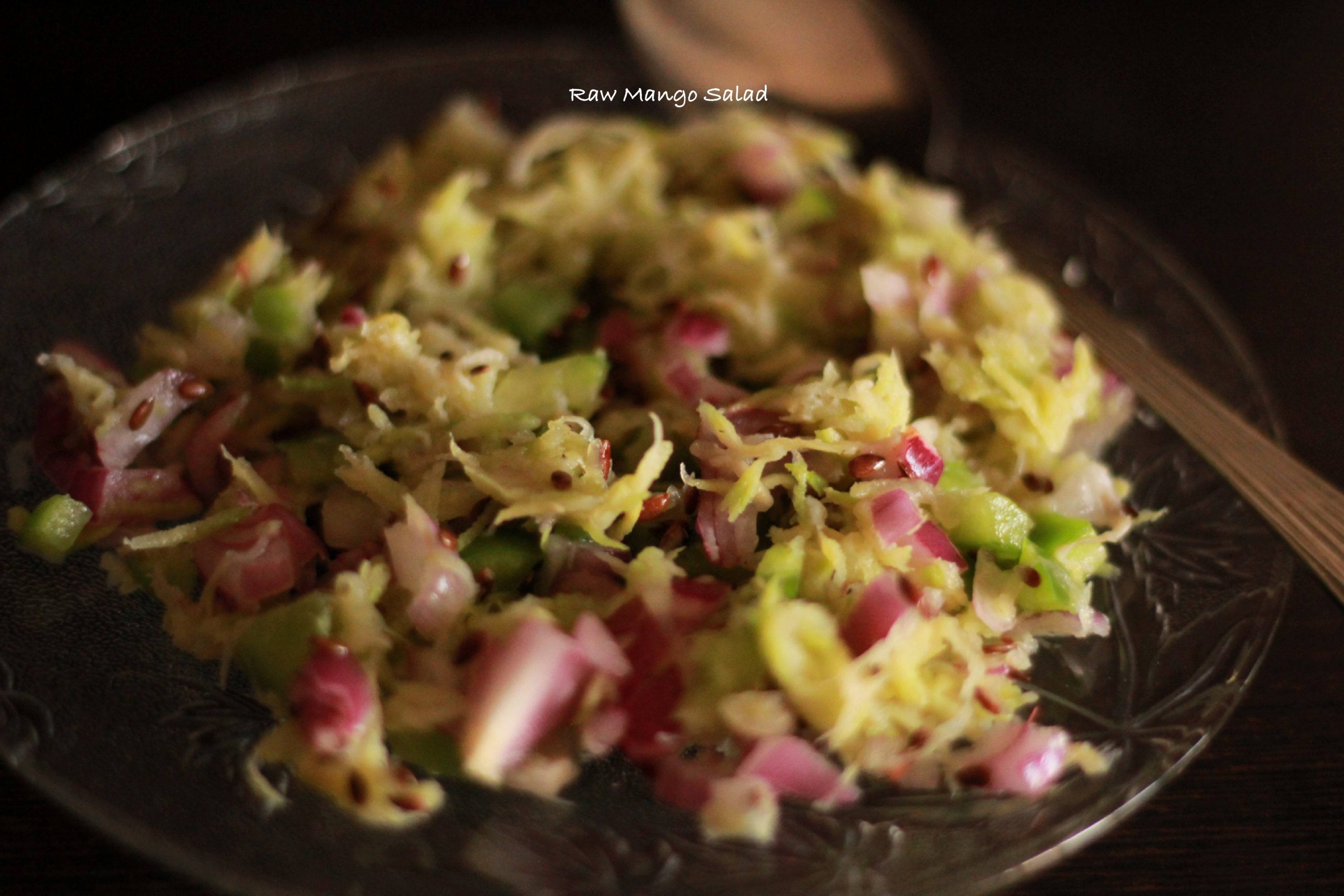 raw mango salad