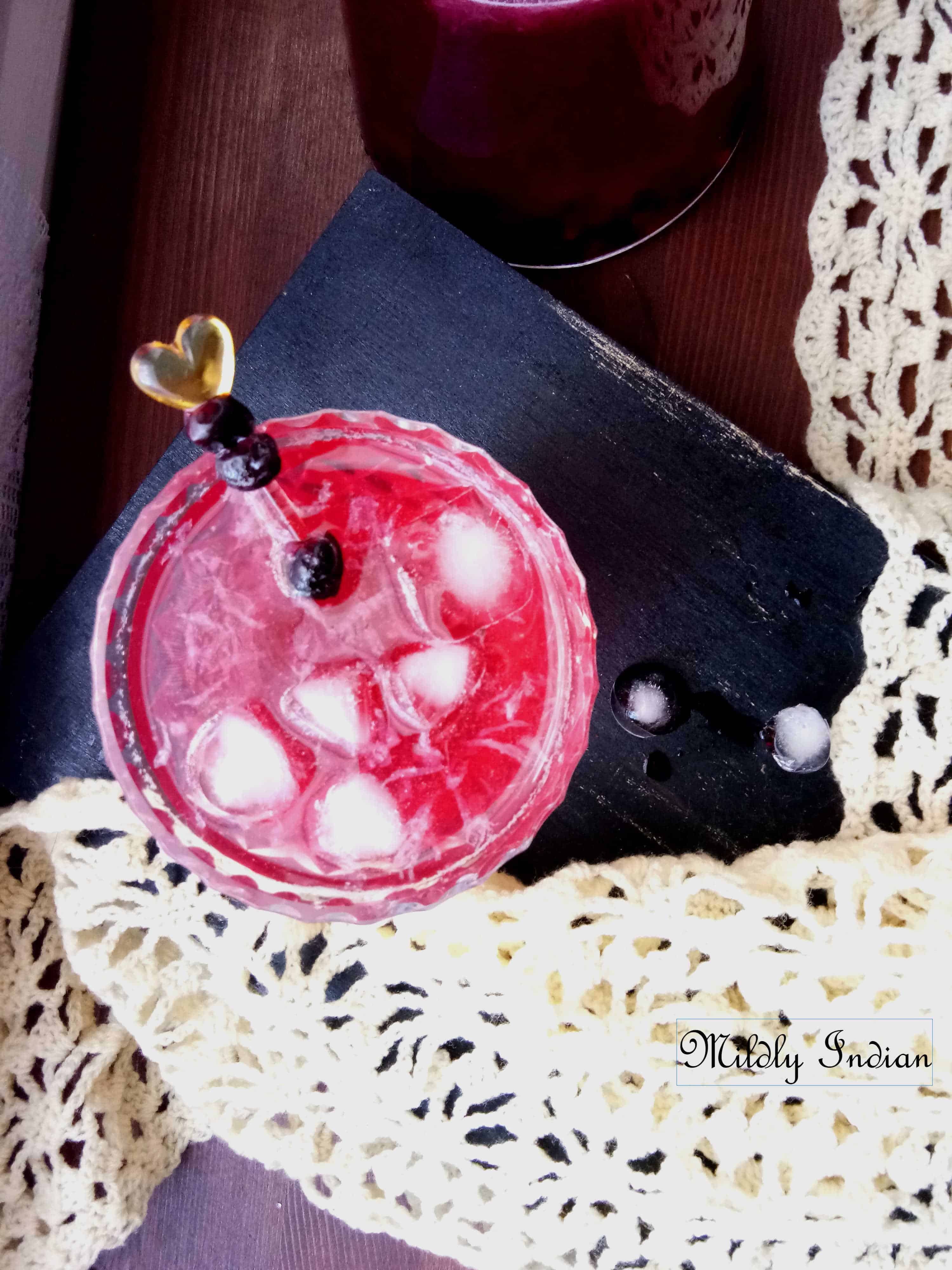 Guest Post Series- Sparkling Blueberry Lemonade