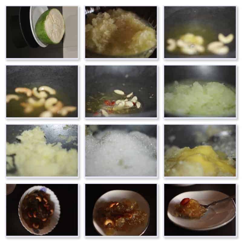 making of dum root halwa