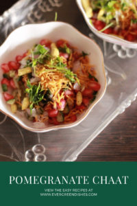 pomegranate chaat