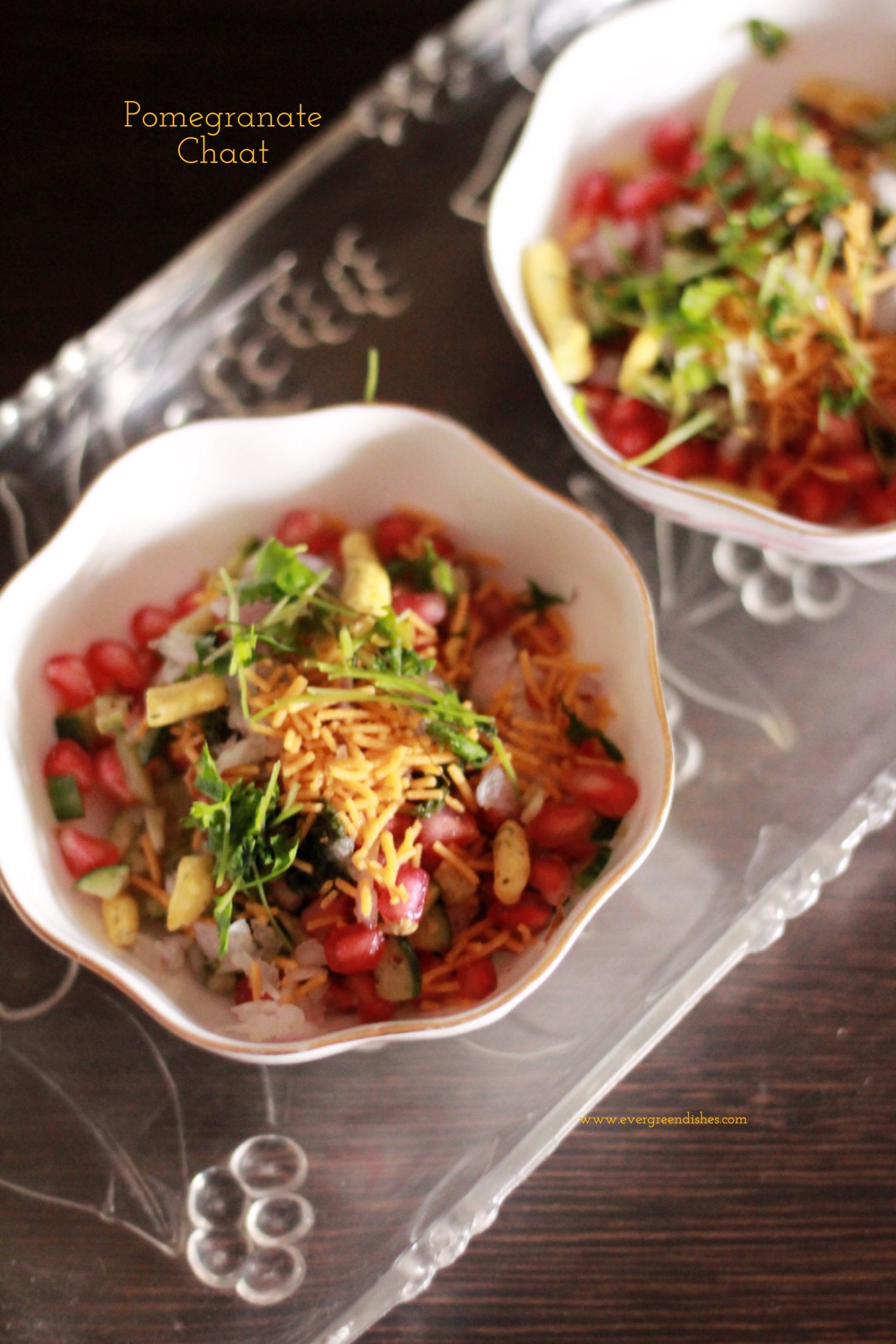 pomegranate chaat